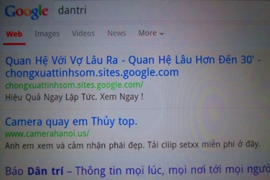 Tìm tên báo trên iPad lại ra...sex